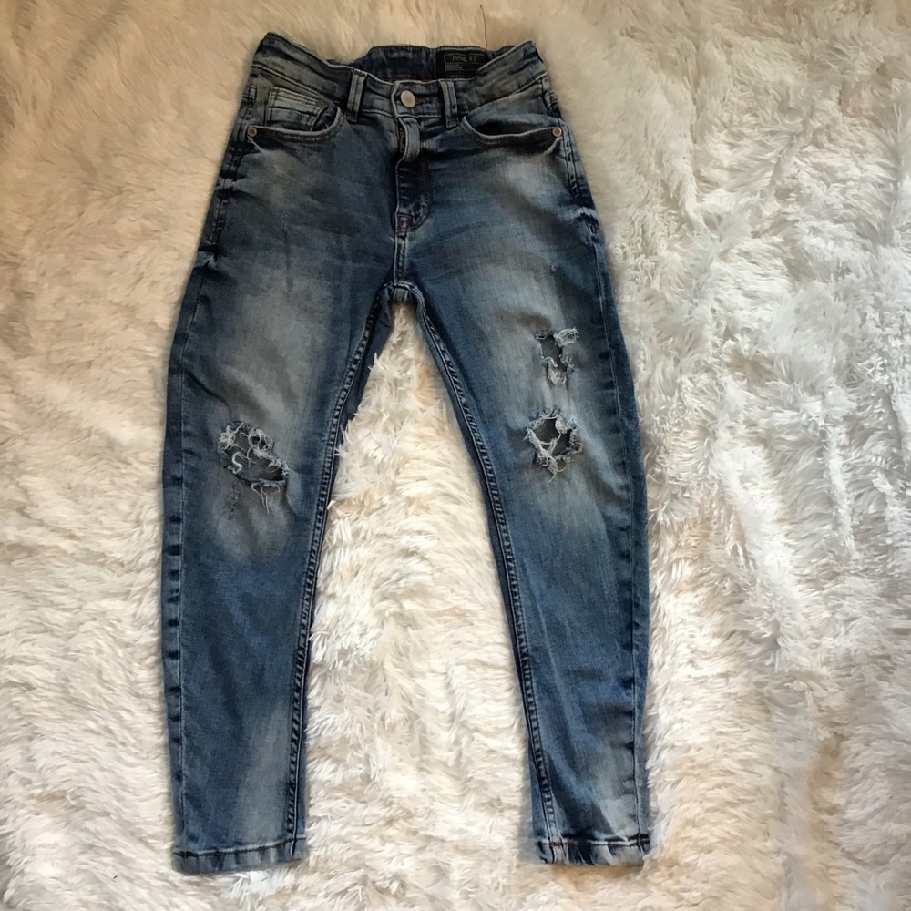 European Brand Next Faded Distressed Jeans 8